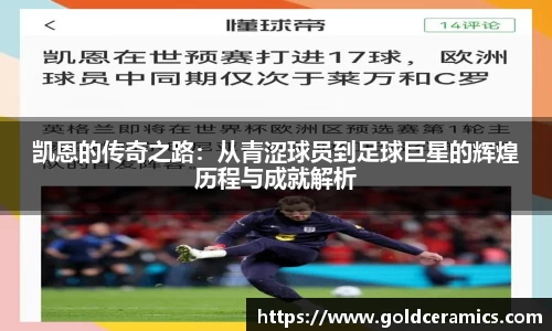 凯恩的传奇之路：从青涩球员到足球巨星的辉煌历程与成就解析